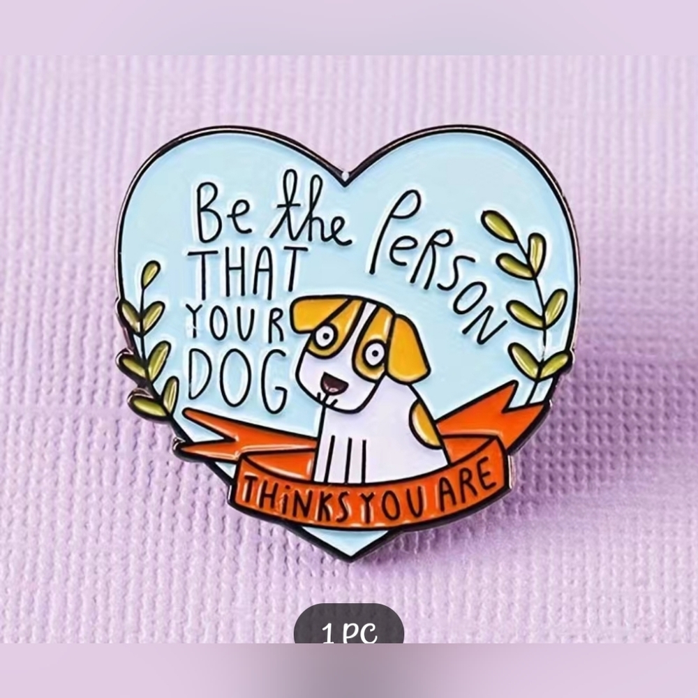 Cute Dog pin
